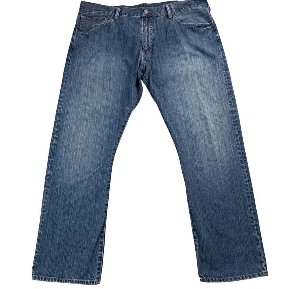 Polo Ralph Lauren Hampton Relaxed Straight Jeans Mens W40xL29 Blue Denim‎
